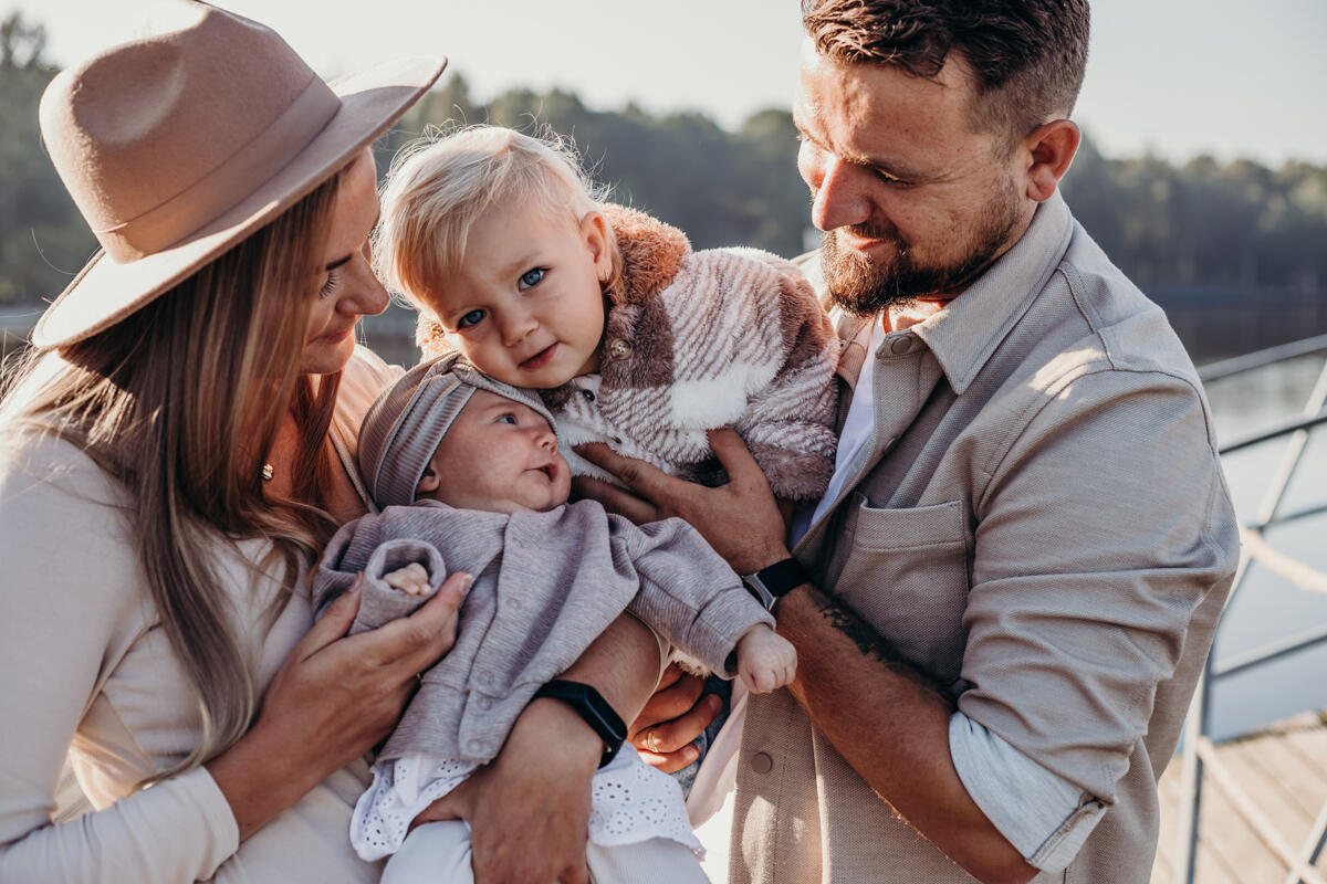 Rodzinna sesja lifestyle