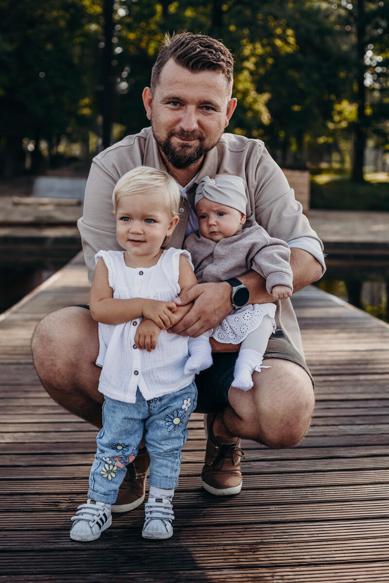 Naturalna fotografia rodzinna