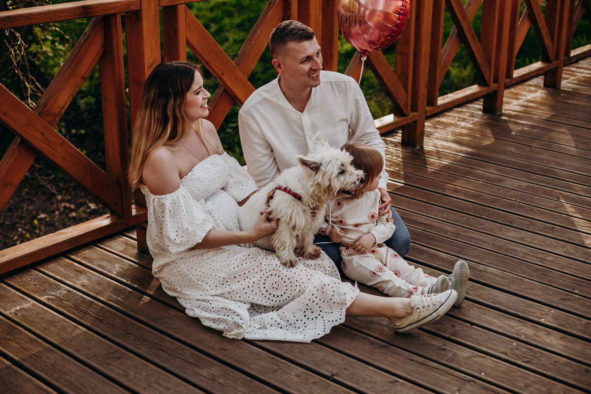 4. Sesja ciążowa w plenerze