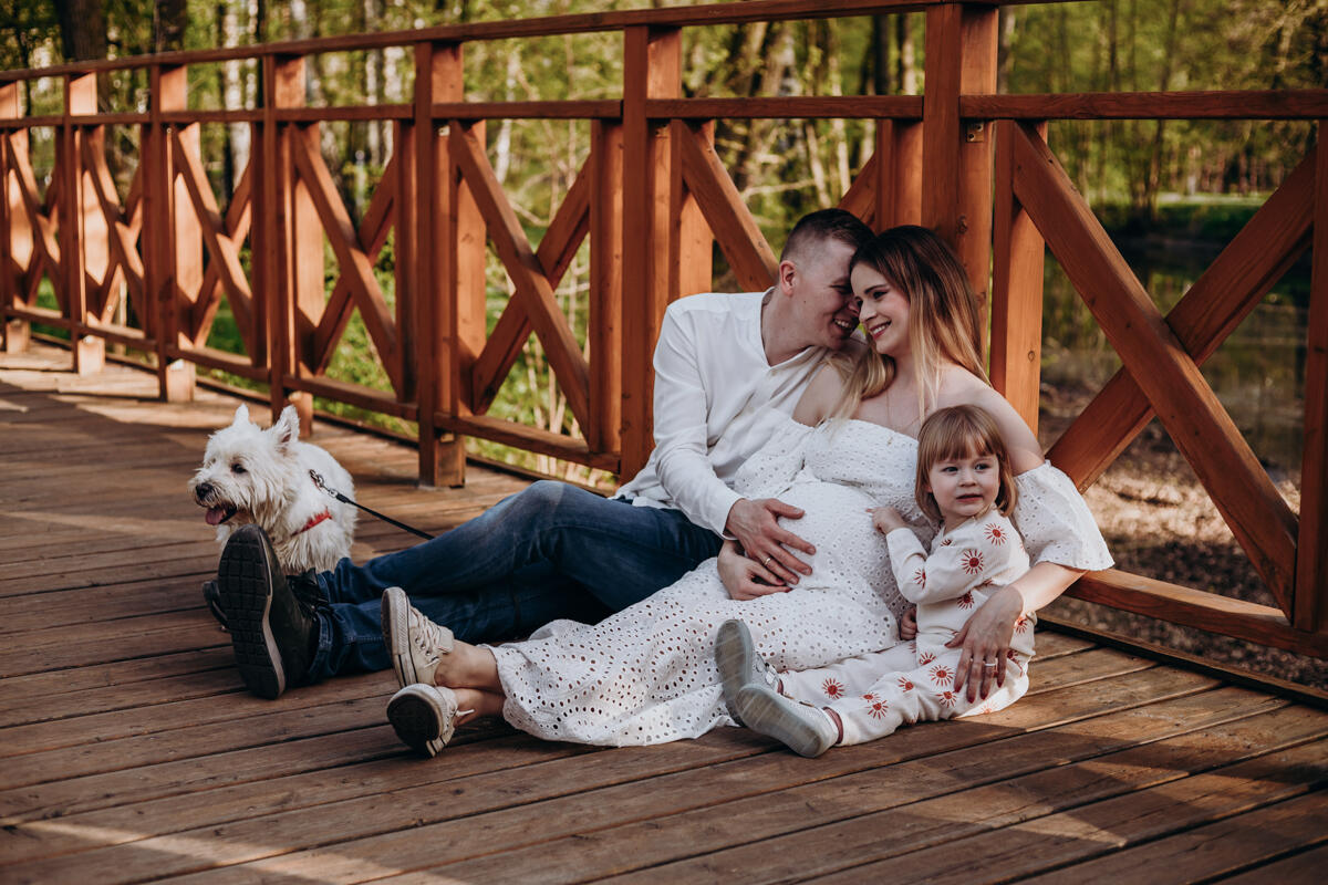 1. Sesja ciążowa w plenerze