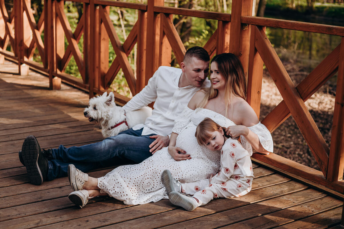 10. Naturalna sesja ciążowa