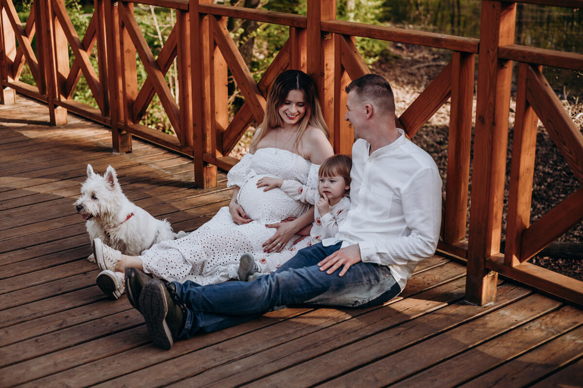 2. Sesja ciążowa w plenerze