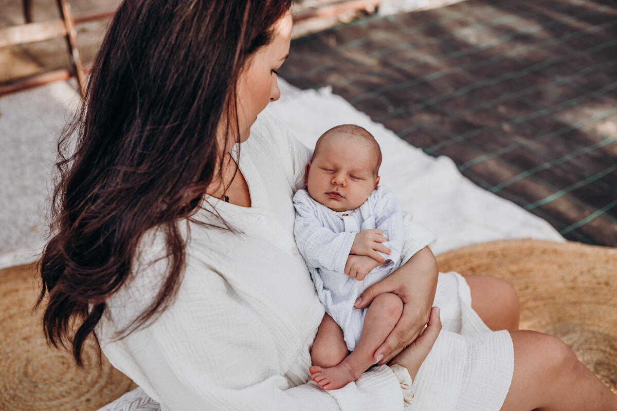 4. Naturalna sesja noworodkowa