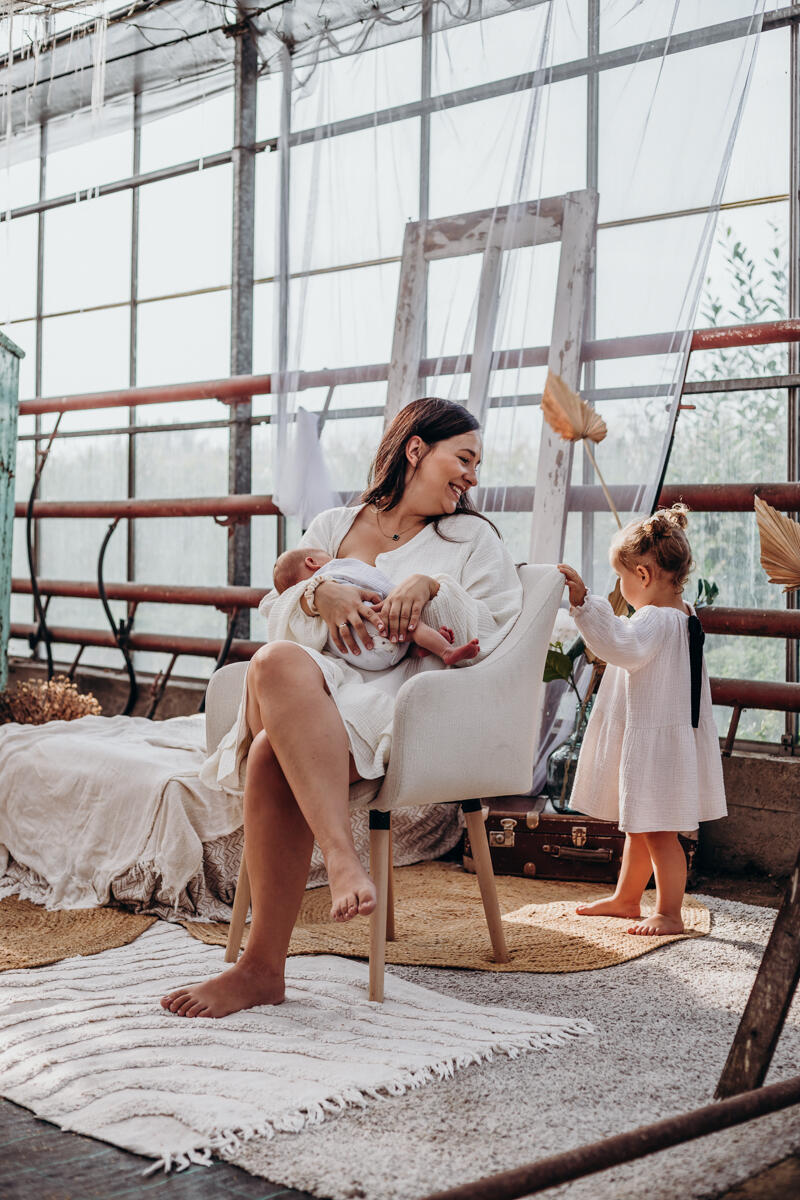 18. Sesja karmienia piersią