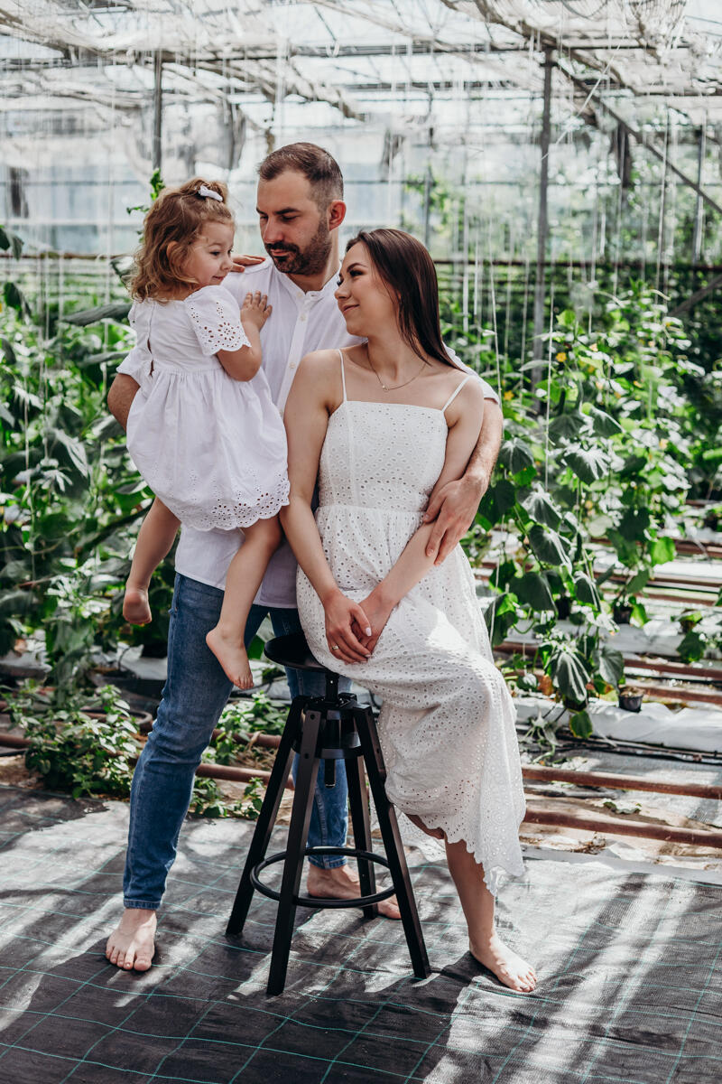 12. Naturalna sesja rodzinna