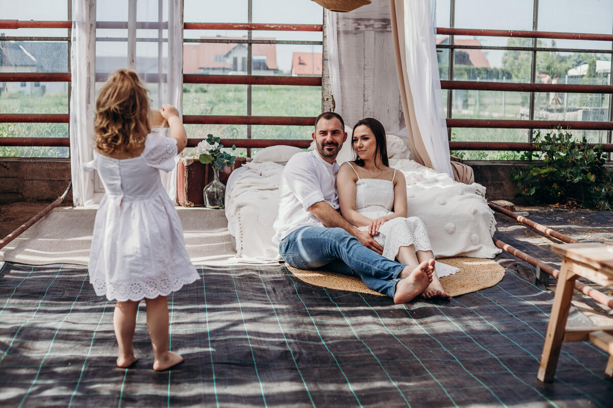 4. Sesja rodzinna w szklarni