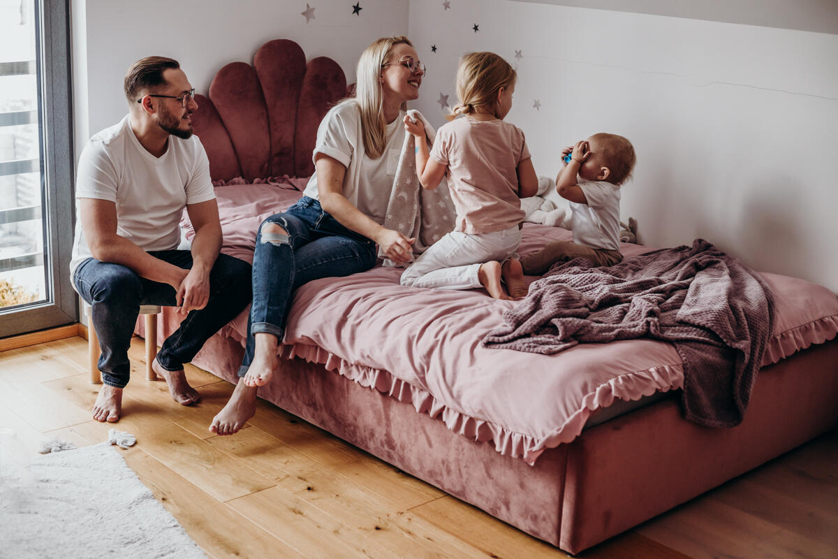 2. Domowa sesja rodzinna Tychy, Śląsk