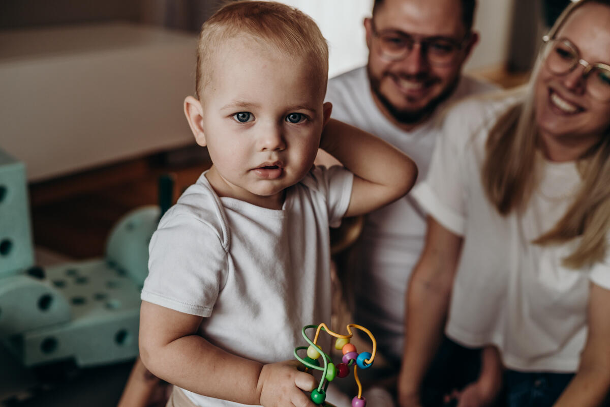 28. Sesja rodzinna w domu klienta