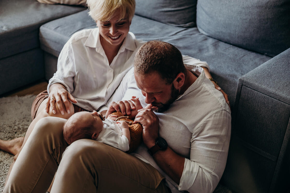 22. Sesja noworodkowa, rodzinna Katowice