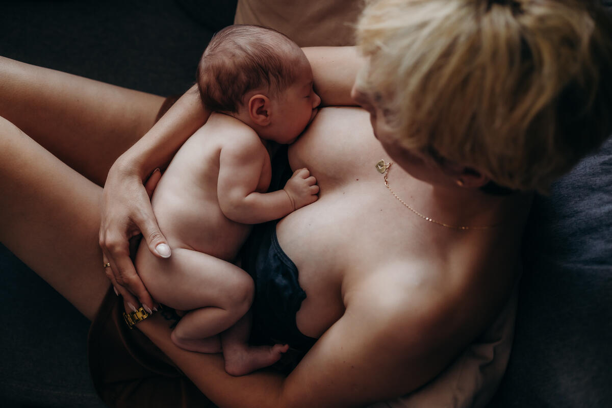 26. Sesja karmienia piersią