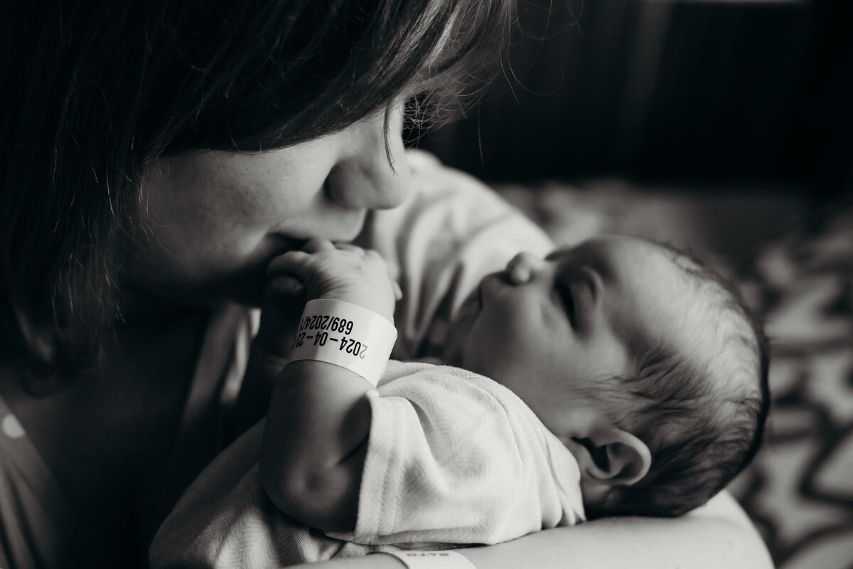 9. Sesja noworodkowa w szpitalu_Mikołów