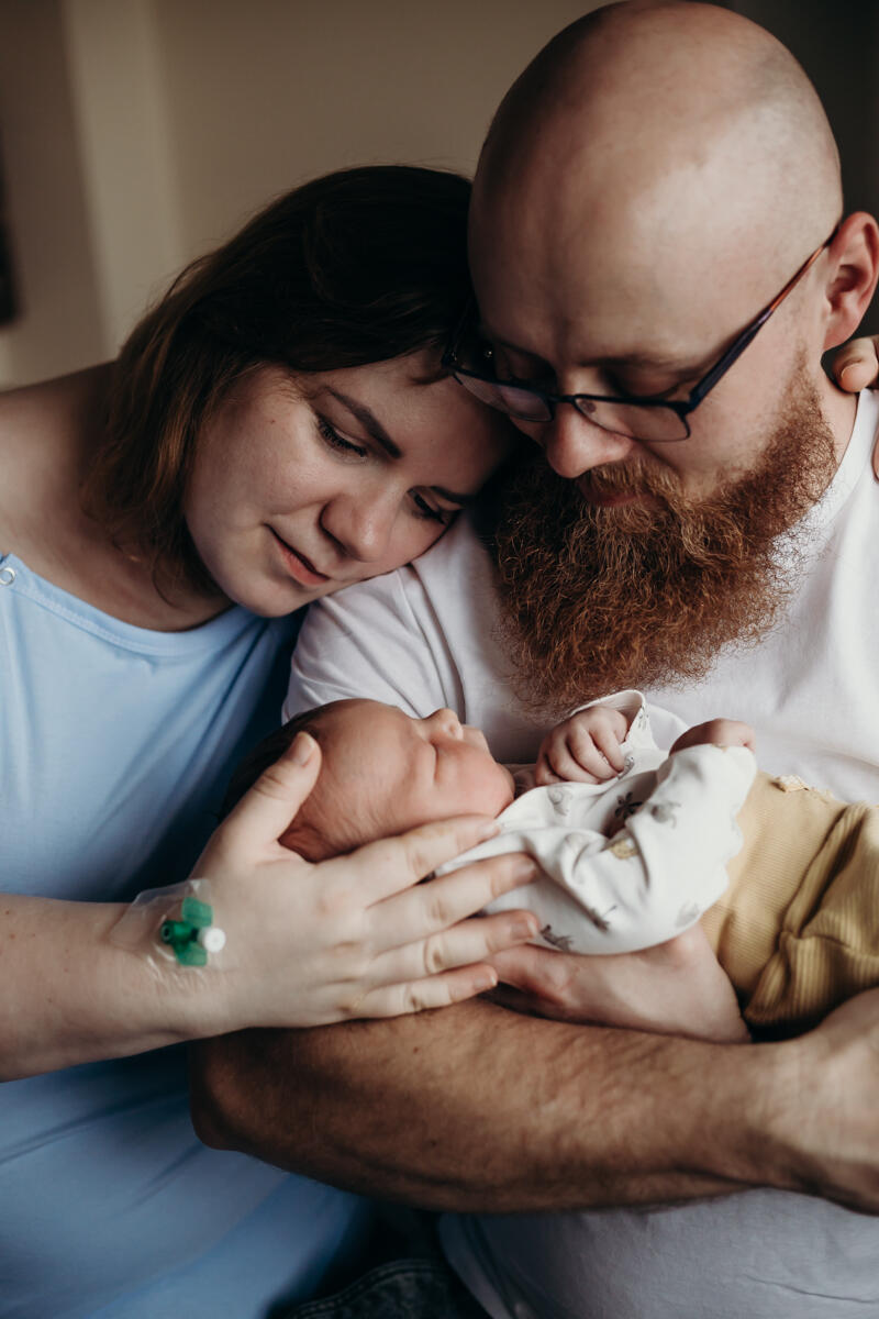 18. Naturalna sesja noworodkowa Śląsk