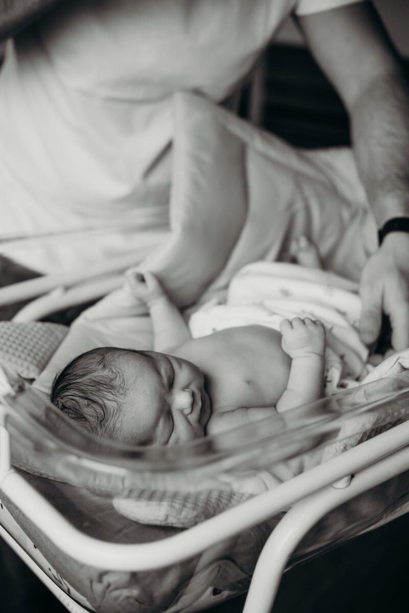 6. Sesja noworodkowa w szpitalu_Tychy