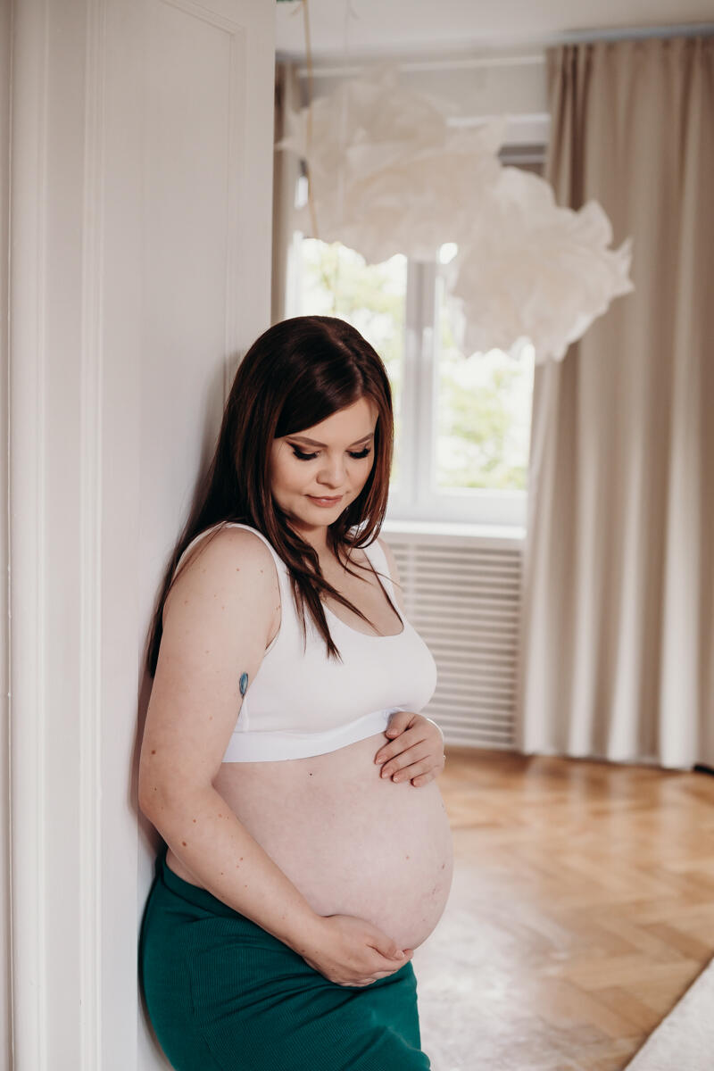 10. Naturalna sesja ciążowa Tychy Śląsk