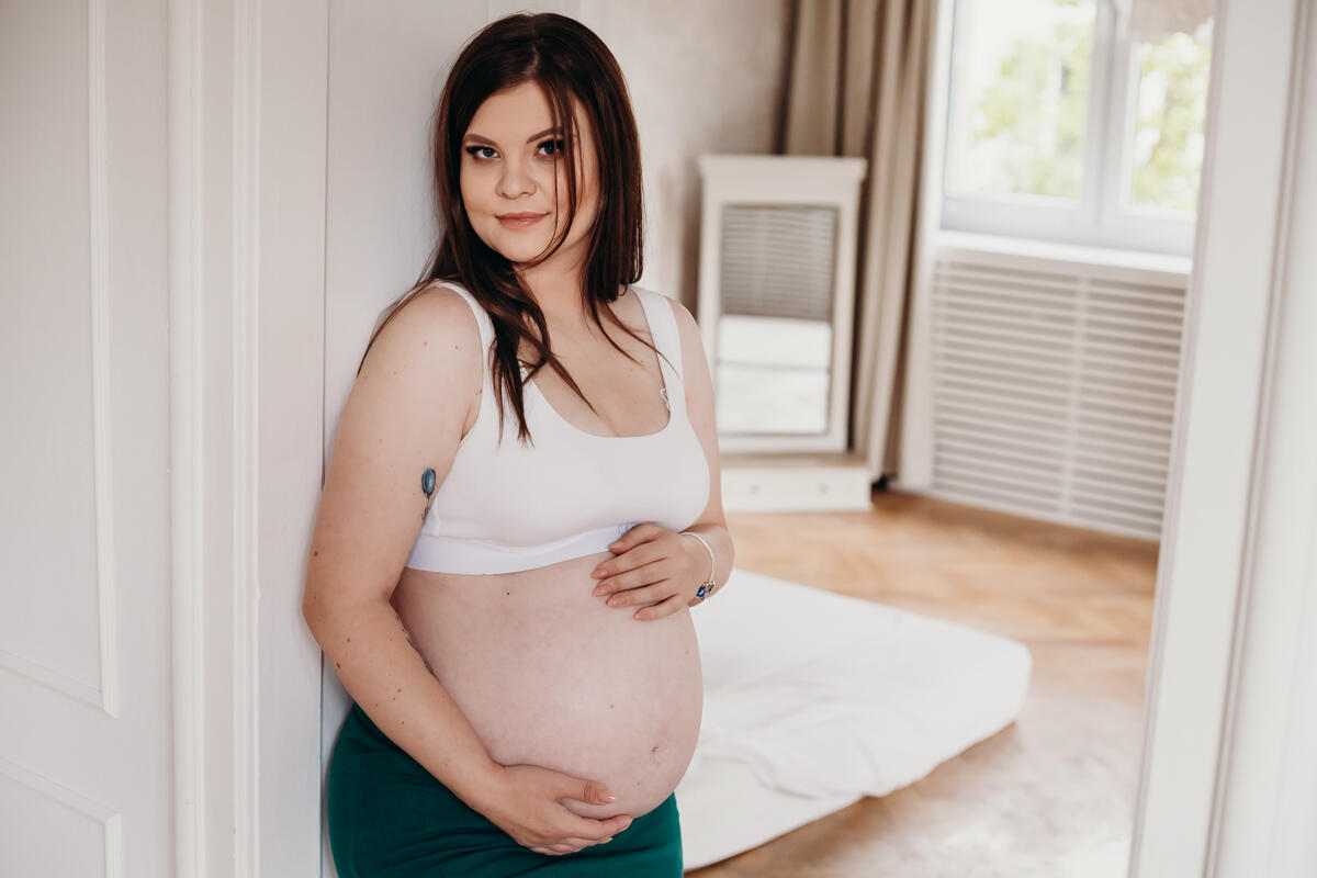 5. Sesja ciążowa w studio Katowice