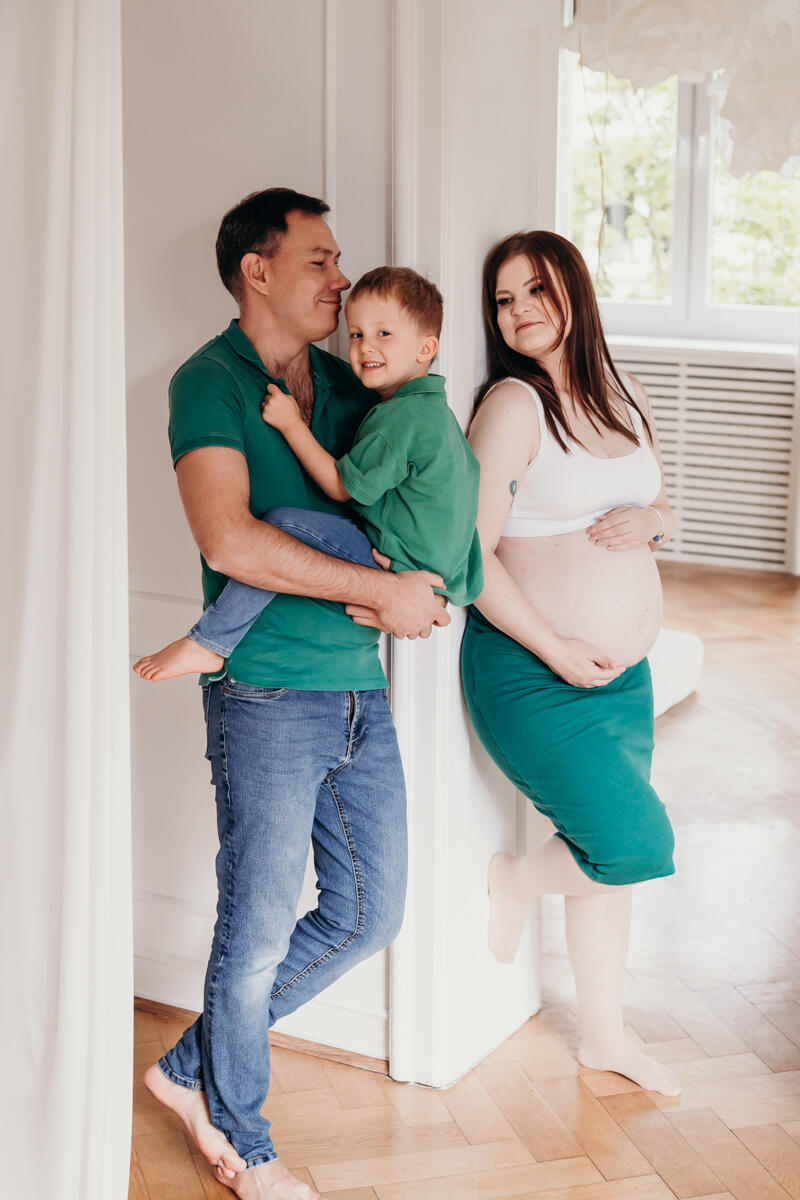 7. Naturalna sesja ciążowa Tychy Śląsk