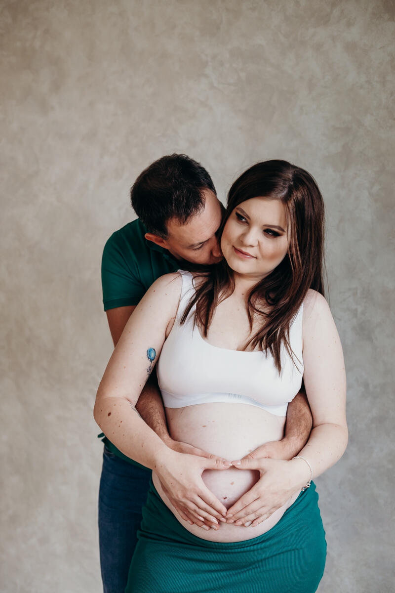 2. Sesja ciążowa w studio Katowice