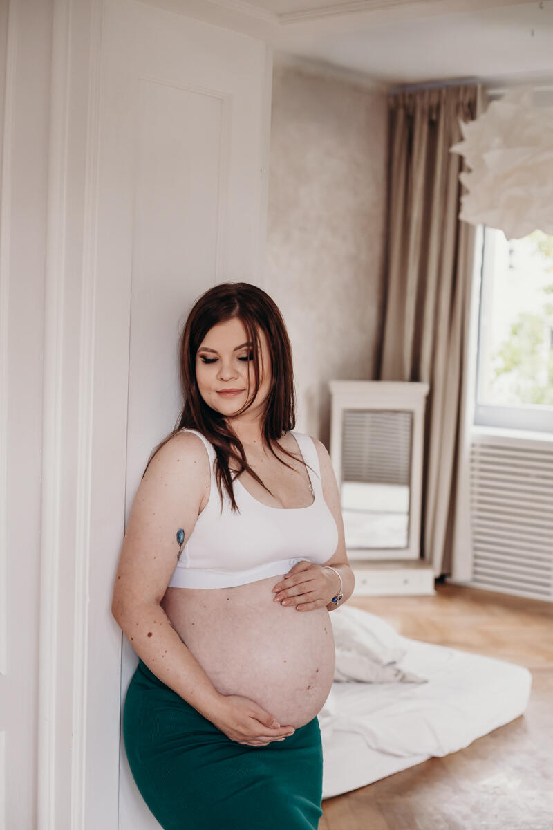 6. Sesja ciążowa w studio Katowice