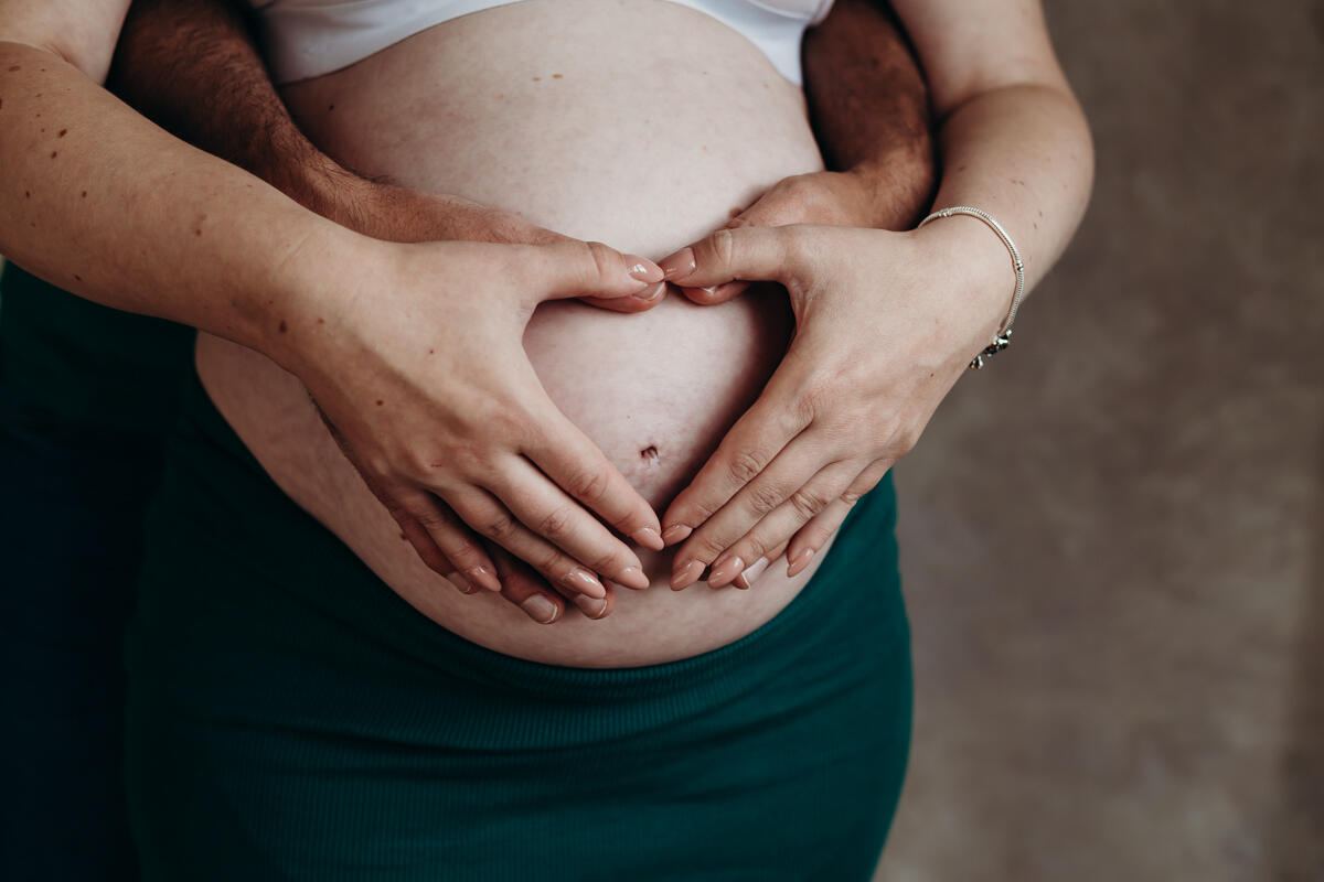 3. Sesja ciążowa w studio Katowice