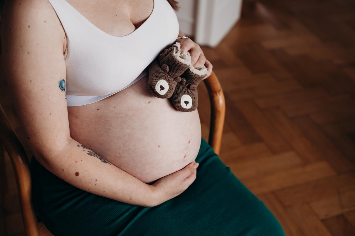 11. Naturalna sesja ciążowa Tychy Śląsk